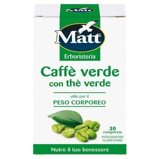 Matt Caffè Verde con Thè Verde
